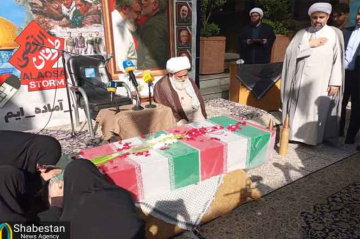 بزرگداشت سالگرد طوفان‌الاقصی (روز جهانی حماسه فلسطین) و سالگرد سید مقاومت سیدحسن نصرالله در حوزه علمیه امام‌رضا (ع) برگزار شد.