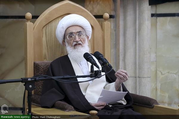 آیت الله العظمی نوری همدانی: نخبگان در تشریح و عملی کردن بیانیه گام دوم تلاش کنند/ بیانیه گام دوم چراغ راه ملت ایران