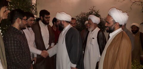 رئیس سازمان تبلیغات به میان طلاب مدرسه ابوذر تهران رفت