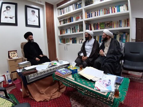 دیدار مدیر حوزه علمیه استان تهران با امام جمعه اردبیل