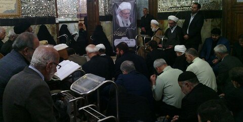 صبح امروز انجام شد: تجدید میثاق با آیت‌الله مهدوی کنی در شهرری