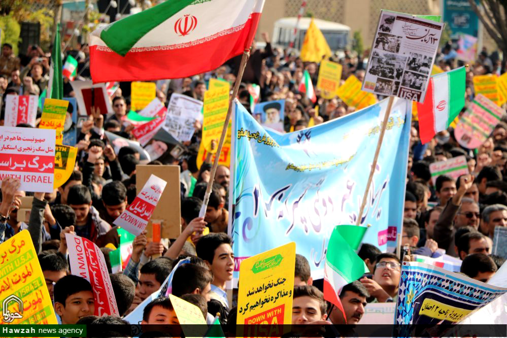 ایران اسلامی یکپارچه فریاد «مرگ بر آمریکا» شد/ دنیا نظاره گر استکبار ستیزی ملت انقلابی