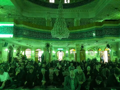 بزرگداشت ‌شهید سلیمانی‌ در مدرسه علمیه ابوذر تهران برگزار شد+ عکس