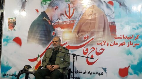 سردار وحیدی در مدرسه مروی تهران: سران کشورهای مختلف احترام ویژه ای برای حاج قاسم قائل بودند