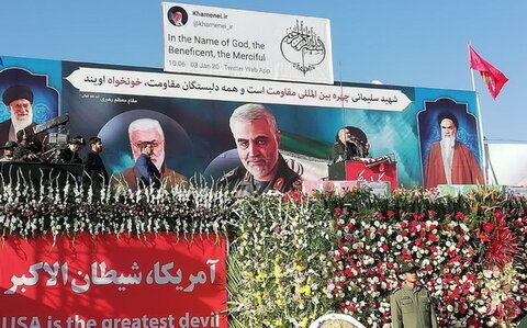 سردار سلامی در کرمان: انتقام می‌گیریم؛ «سخت، محکم، قاطع، پشیمان‌کننده و تمام‌کننده»