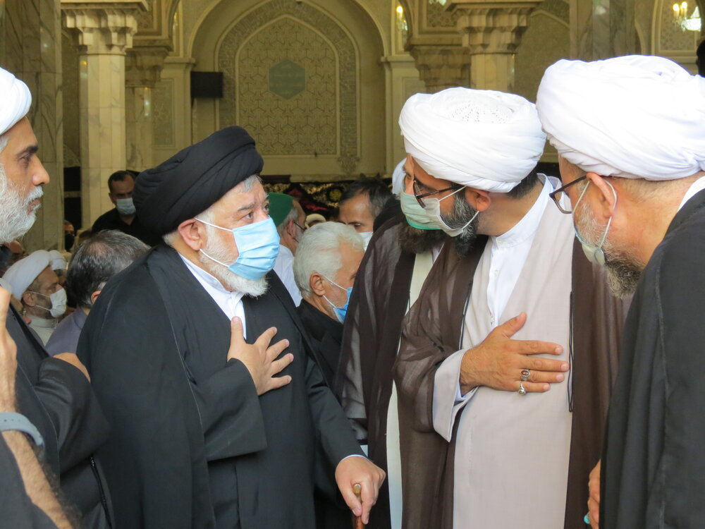 مراسم بزرگداشت مرحوم آیت الله العظمی حکیم در مدرسه عالی شهید مطهری