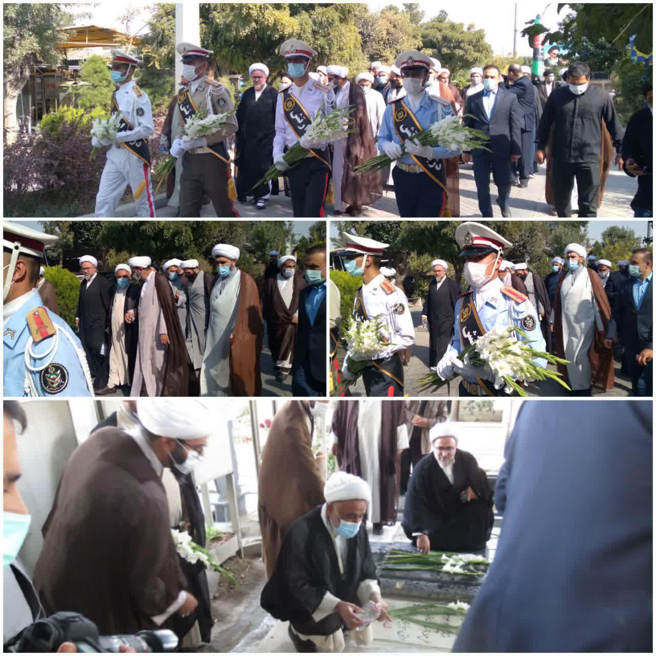تجدید عهد با آرمان شهدا و امام راحل در آستانه هفته دفاع مقدس