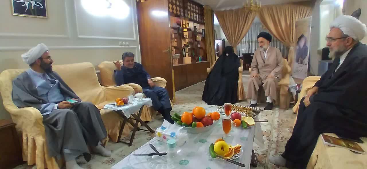 دیدار با خانواده استاد فقید حوزه علمیه تهران