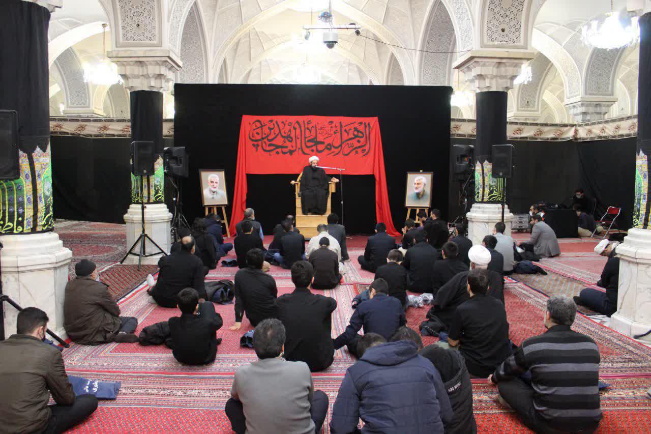 مراسم مشترک حوزه علمیه تهران و مدرسه عالی شهید مطهری