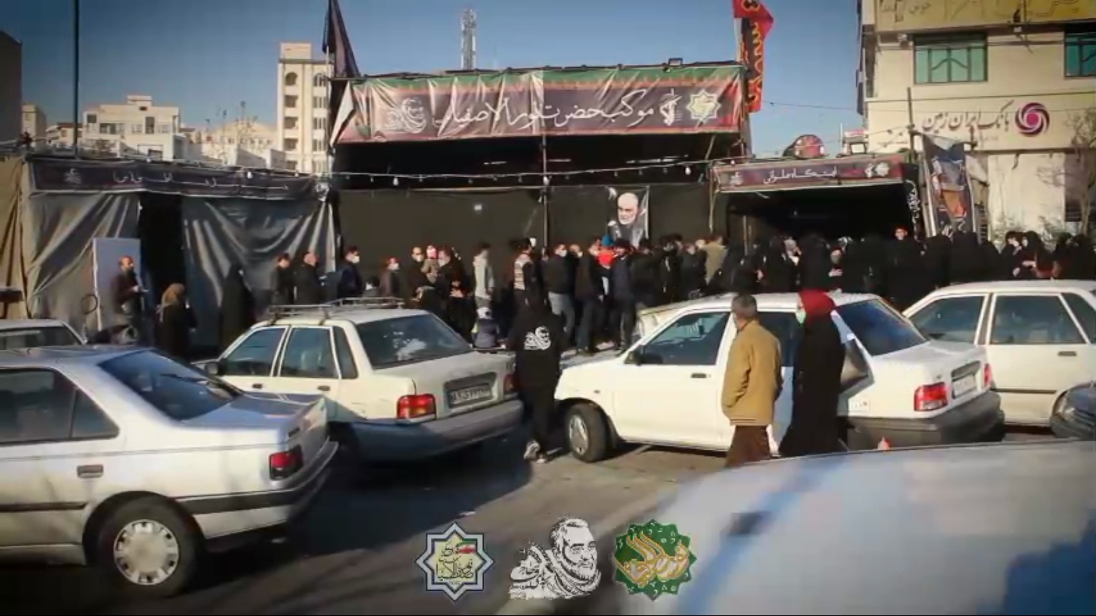   گزارش تصویری موکب حضرت نورالاصفیاء عج در ایام فاطمیه دوم
