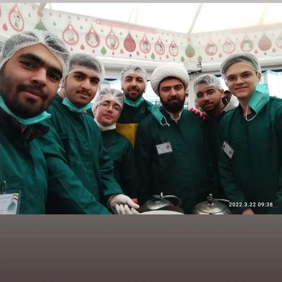 خدمت رسانی و پذیرایی از زائران گرامی به مدت ۱۰ روز