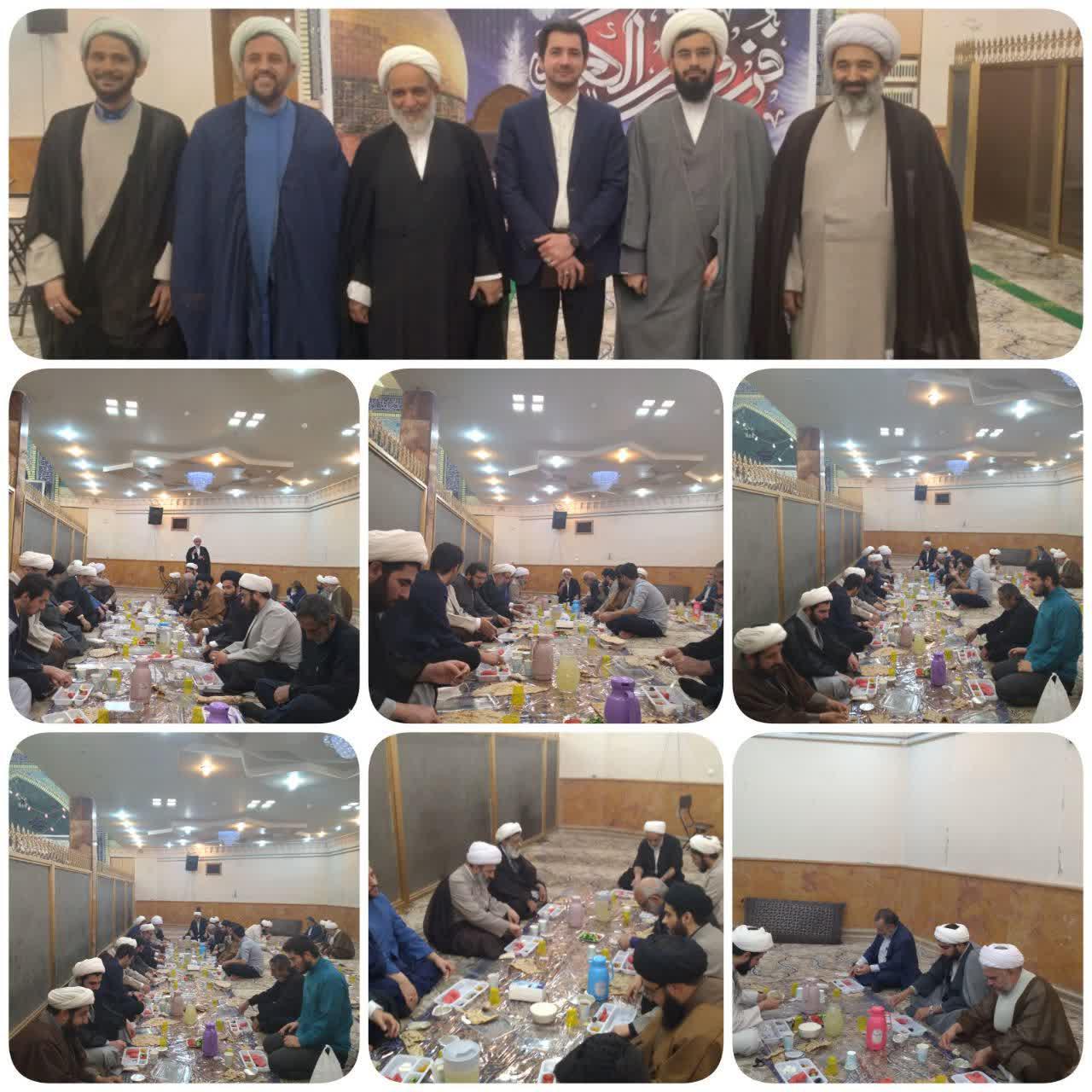مراسم ضیافت افطار حوزه علمیه مهدوی وایلچی
