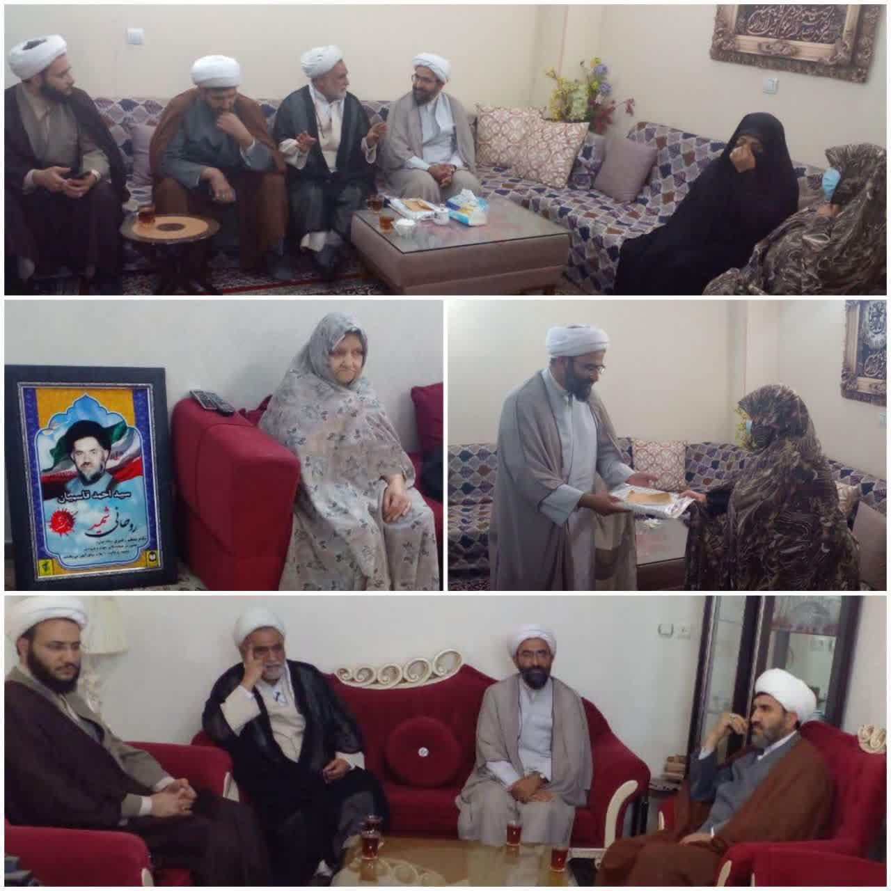 در آستانه مراسم یادواره شهدای روحانی استان تهران از چند خانواده طلبه شهید سرکشی به عمل آمد.