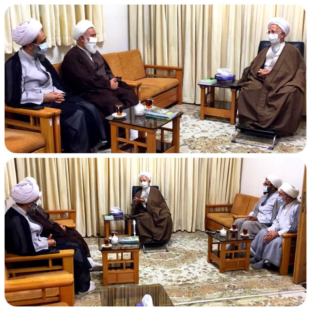 دیدار با آیت الله جوادی آملی