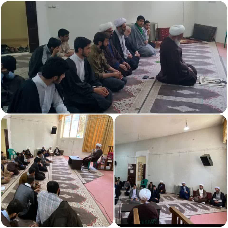 حضور حضرت آیت‌الله رشاد در دوره دماوند و برگزاری درس اخلاق همراه با نماز جماعت