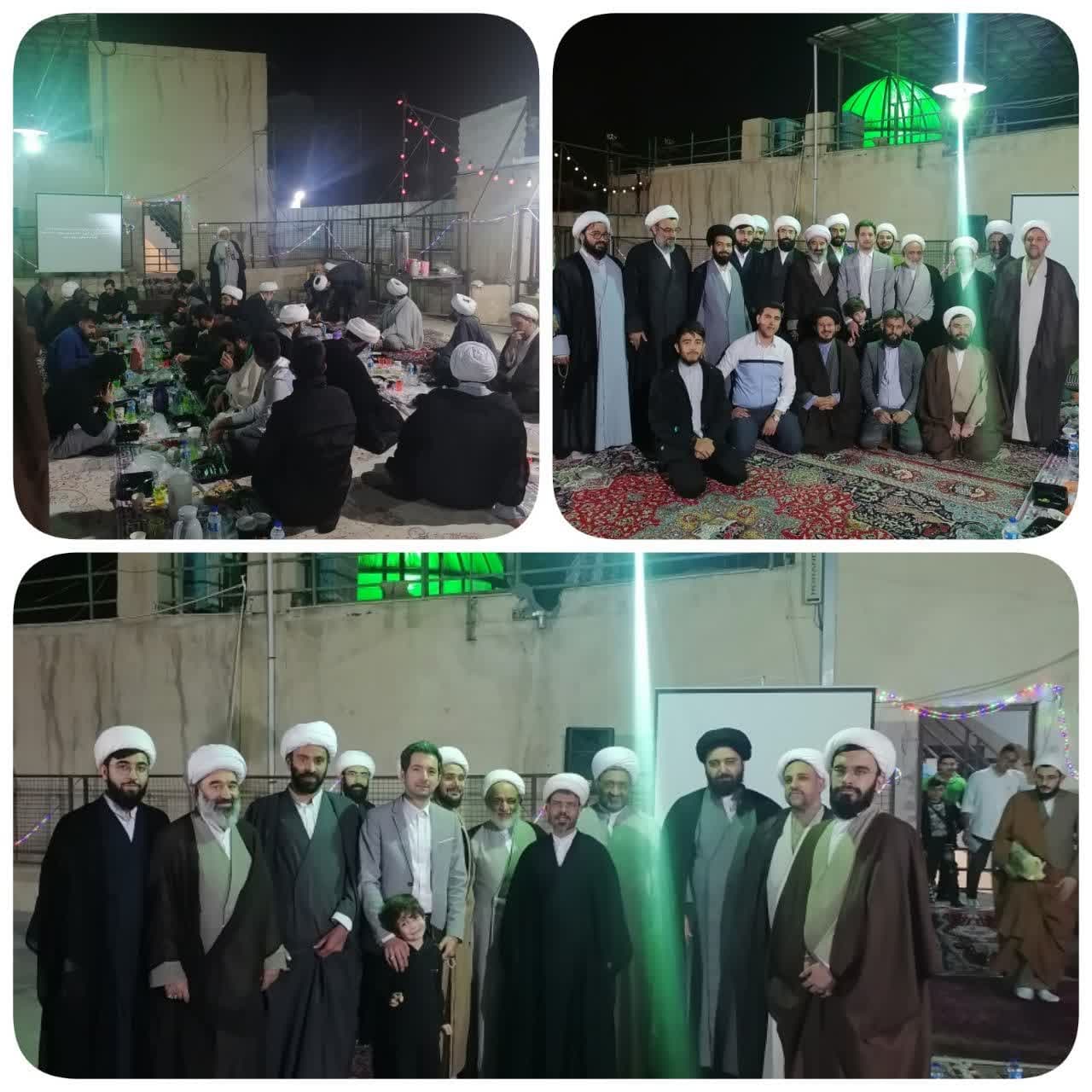 گزارشی از مراسم ضیافت افطار حوزه علمیه مهدوی و ایلچی