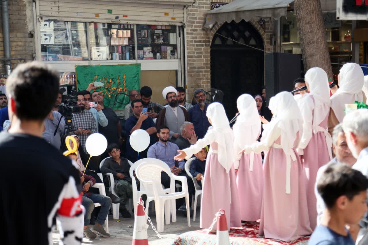  جشن میلاد حضرت معصومه سلام الله علیها در کوچه مروی