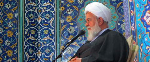 سخنراني آيت‌الله علي‌اكبر رشاد در نخستين اجلاس اساتيد حوزه‌هاي علميه‌ي استان تهران، هفتم اسفندماه 1393