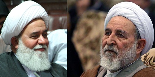 تبریک آیت الله علی اکبر رشاد به حضرت آيت‌الله حاج شيخ محمد يزدي رياست مكرم مجلس خبرگان رهبري