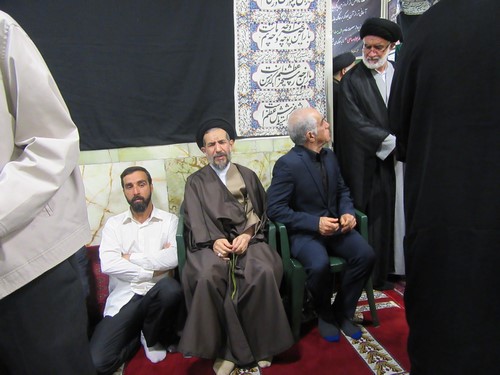 مراسم تشییع پیکر آیت الله طاهری شیرازی